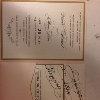 Select Graphics & Printing - Inside, I love everything about my invitations - Printing Services Near Me - Garden Grove, California