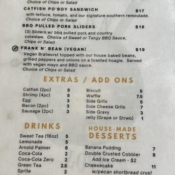Southern Love - Menu 10/4/2025 - Southern Near Me - Honolulu, Hawaii Southern Love - Menu 10/4/2025 - Southern Near Me - Honolulu, Hawaii