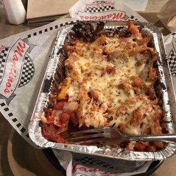 Mancino's Pizza & Grinders - Baked Penne with extra mushrooms, jalapeños and tomatoes - Pizza Near Me - Brighton, Michigan Mancino's Pizza & Grinders - Baked Penne with extra mushrooms, jalapeños and tomatoes - Pizza Near Me - Brighton, Michigan