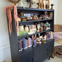 BoHo Hoarder - Vintage Books, globe, etc.