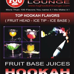 The xhale lounge - FOG HOOKAH ADD-ONS