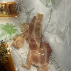 Tropical Smoothie Cafe - Uncooked bacon added to my wrap