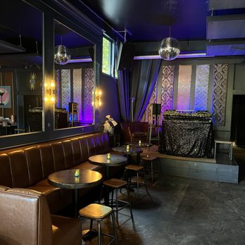 Asiento - DJ booth set up before opening - Tapas/Small Plates Near Me - San Francisco, California