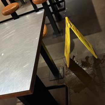 Chipotle Mexican Grill - First thing you see walking in. Been there long enough that it's starting to dry - Mexican Near Me - Manchester, Connecticut