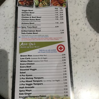 Yogis Grill - Japanese Near Me - Mesa, Arizona