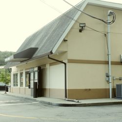 Dunkin' - Dunkin Donuts has is that is that the window there or is on the other side