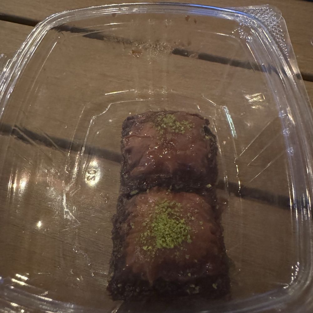Basically Halal - Chocolate Pistachio Baklava 3 count - Halal Near Me - Richmond, Virginia