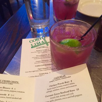 Corto Lima - Prickly pear margarita - Latin American Near Me - Lexington, Kentucky