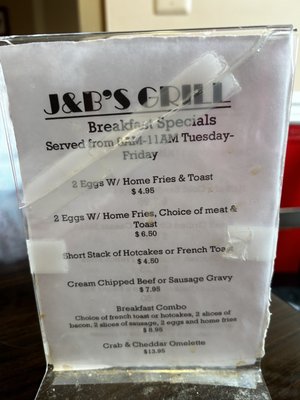 Menu photo 8 J&B's Grill Shrewsbury, PA Menu photo 8 J&B's Grill Shrewsbury, PA