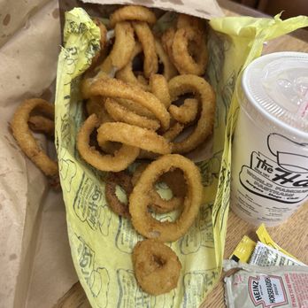 The Hat - Large onion rings - Burgers Near Me - Las Vegas, Nevada The Hat - Large onion rings - Burgers Near Me - Las Vegas, Nevada