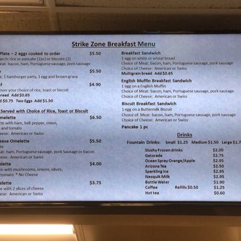 Fort Shafter Bowling Center - menu - Bowling Near Me - Honolulu, Hawaii