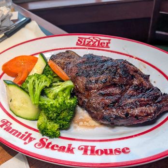 Sizzler - 14oz ribeye steak $29 - Seafood Near Me - Colma, California Sizzler - 14oz ribeye steak $29 - Seafood Near Me - Colma, California