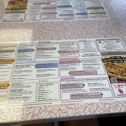 Boom-a-rang Diner - Menu is on the table folks.