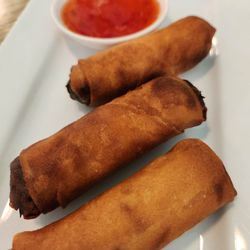 Zogam Cafe - I didn't know the lunch special came with a spring roll so I ordered them.