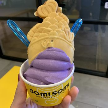 Somisomi - Ube ice cream and red bean filling! - Desserts Near Me - Chandler, Arizona Somisomi - Ube ice cream and red bean filling! - Desserts Near Me - Chandler, Arizona