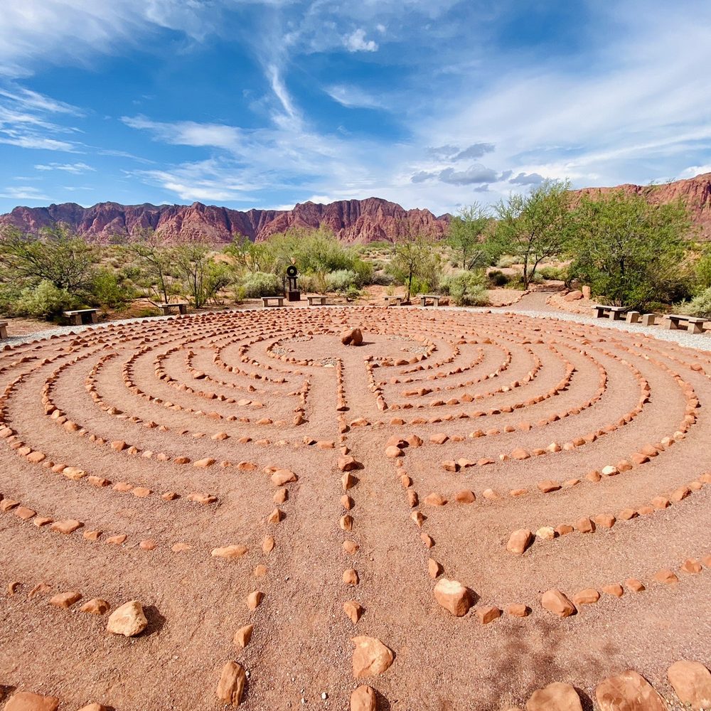 Kayenta Desert Rose Labyrinth - So beautiful!! - Public Art Near Me - Ivins, Utah Kayenta Desert Rose Labyrinth - So beautiful!! - Public Art Near Me - Ivins, Utah