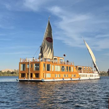 Overseas Adventure Travel - Our Yacht which is usually towed but which sailed briefly. - Tours Near Me - Boston, Massachusetts Overseas Adventure Travel - Our Yacht which is usually towed but which sailed briefly. - Tours Near Me - Boston, Massachusetts