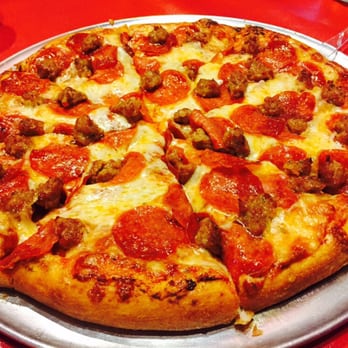 Pizza Barn - Sausage and pepperoni pizza - Pizza Near Me - La Verne, California Pizza Barn - Sausage and pepperoni pizza - Pizza Near Me - La Verne, California