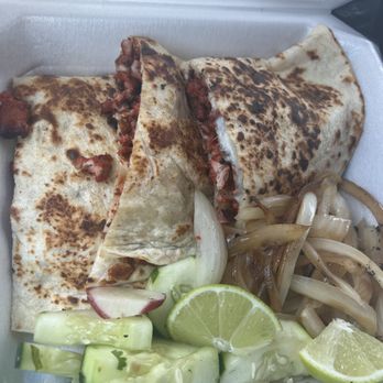 Azteca's - Pastor quesadilla - Food Trucks Near Me - Baton Rouge, Louisiana Azteca's - Pastor quesadilla - Food Trucks Near Me - Baton Rouge, Louisiana
