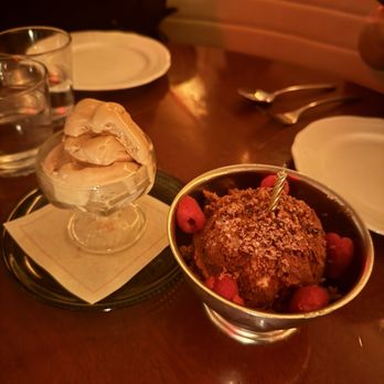 Cucina Alba - Chocolate mousse Carmel ice cream - Italian Near Me - New York, New York Cucina Alba - Chocolate mousse Carmel ice cream - Italian Near Me - New York, New York