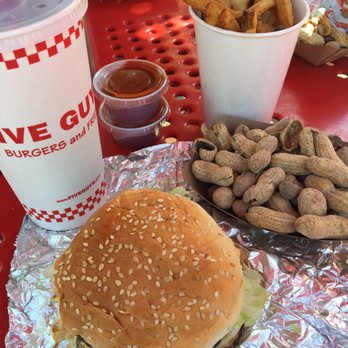Five Guys - Cheeseburger with lettuce, tomatoes, grilled onions with ketchup and mustard yummm - Fast Food Near Me - Raleigh, North Carolina Five Guys - Cheeseburger with lettuce, tomatoes, grilled onions with ketchup and mustard yummm - Fast Food Near Me - Raleigh, North Carolina