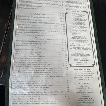 Homer St. Cafe and Bar - homer street bubbles, red, white, rose, beers and ciders - Canadian (New) Near Me - Vancouver, British Columbia