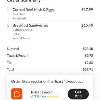 Meridian Cafe - Receipt - Breakfast & Brunch Near Me - Puyallup, Washington Meridian Cafe - Receipt - Breakfast & Brunch Near Me - Puyallup, Washington