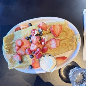 Fusion Pancake House Bistro - Mixed Berries Crepes - New American Near Me - Minneapolis, Minnesota
