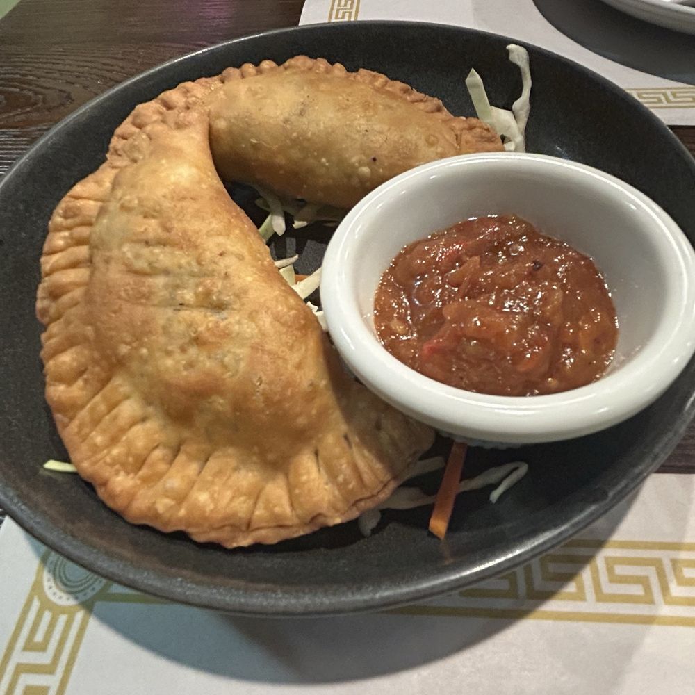 Moksha Eats - Goat Samosa - Indian Near Me - South Plainfield, New Jersey Moksha Eats - Goat Samosa - Indian Near Me - South Plainfield, New Jersey