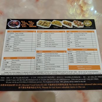 Grand HotPot - Menu 12/2019 back - Hot Pot Near Me - Pacifica, California Grand HotPot - Menu 12/2019 back - Hot Pot Near Me - Pacifica, California