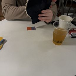 Kombucha, drip coffee