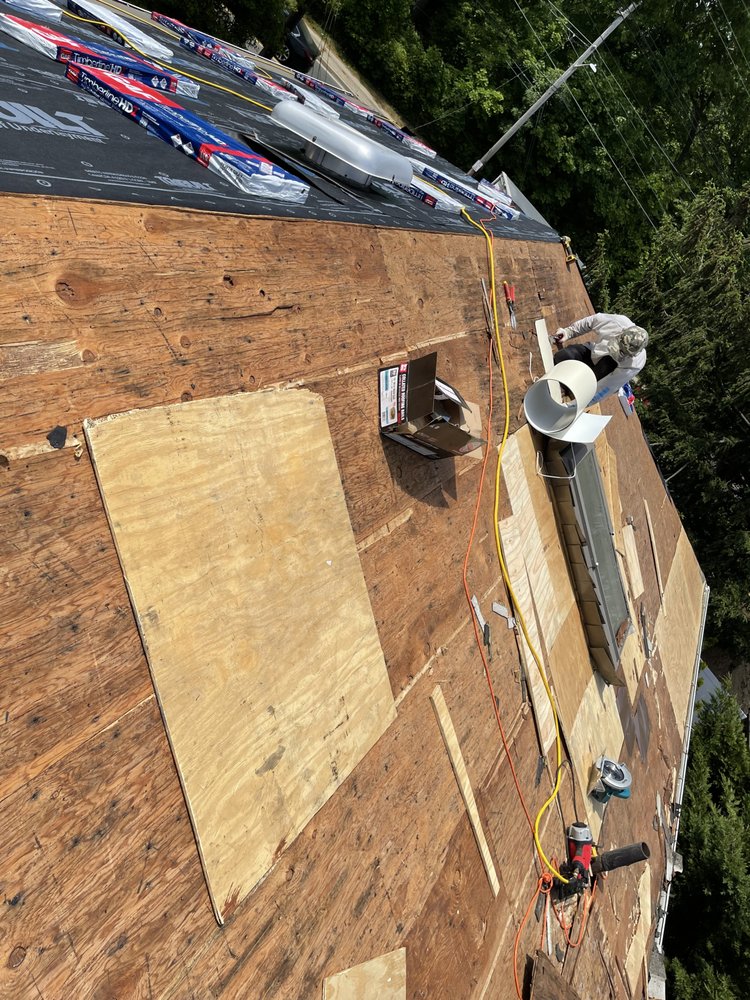 Slide of Galaxy Roofing