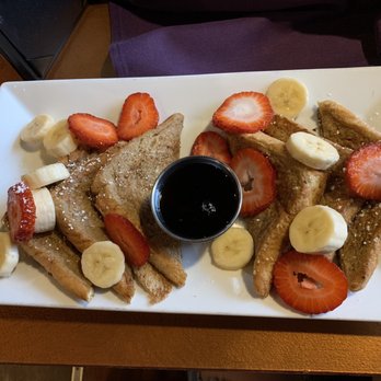 Whiskey Jax - French toast with added bananas and strawberries. - Bars Near Me - Jacksonville, Florida Whiskey Jax - French toast with added bananas and strawberries. - Bars Near Me - Jacksonville, Florida