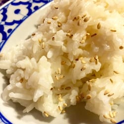 Mango Salad - Coconut rice