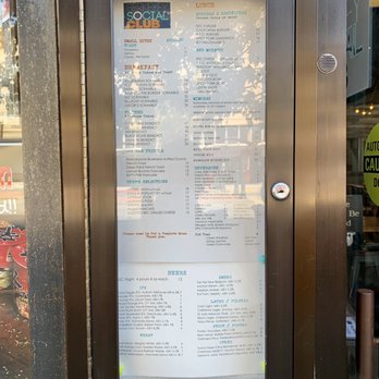 Berkeley Social Club - Menu (August 2021) - Breakfast & Brunch Near Me - Berkeley, California