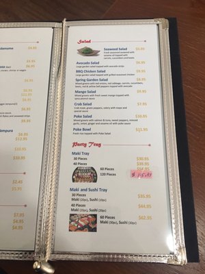 Menu photo 3 West Sushi Goderich, ON Menu photo 3 West Sushi Goderich, ON