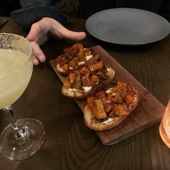 Mita's Restaurant and Bar - Ricotta and butternut squash on toast-- should get!! Lots of flavor - Spanish Near Me - Cincinnati, Ohio Mita's Restaurant and Bar - Ricotta and butternut squash on toast-- should get!! Lots of flavor - Spanish Near Me - Cincinnati, Ohio