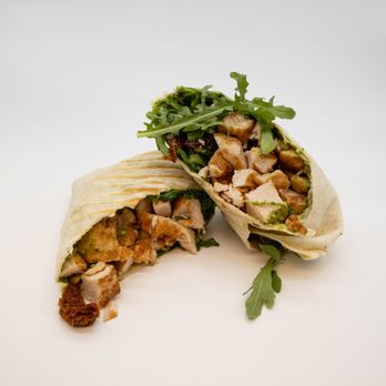 NOM Sips & Eats - Savory items that are protein packed and delicious! Dairy-free chicken pesto wraps, pesto grilled cheese, egg bowls, etc. - Acai Bowls Near Me - La Crosse, Wisconsin