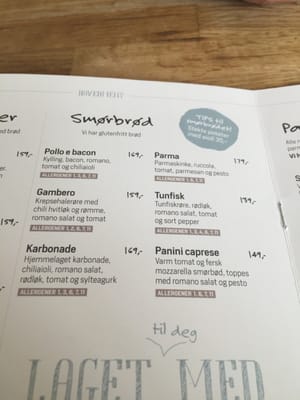 Menu photo 4 Ciao Bella Jessheim, 02 Menu photo 4 Ciao Bella Jessheim, 02