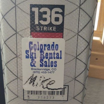 breckenridge ski shop sales