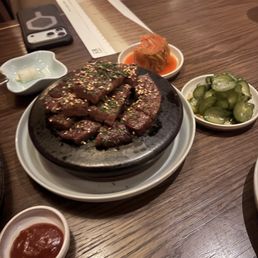 Wagyu kalbi set