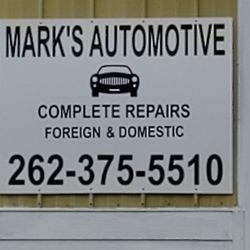 Mark's Automotive - Business Front of Shop