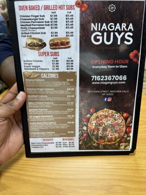 Menu photo 2 Niagara Guys Niagara Falls, NY Menu photo 2 Niagara Guys Niagara Falls, NY