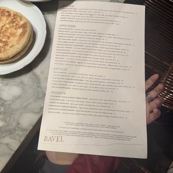 Bavel - Menu - Middle Eastern Near Me - Los Angeles, California