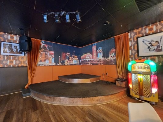 Photo of Rock-A-Billies - Arvada, CO, US. Stage, love music on the weekends!