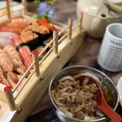 Sushi Palace - Beef Udon, Sushi Bridge