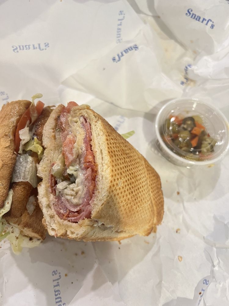 Food from Snarf's Sandwiches