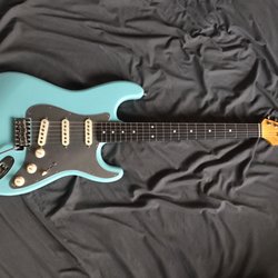 Blue Alien Guitar Repair - "partscaster" project came together amazing.