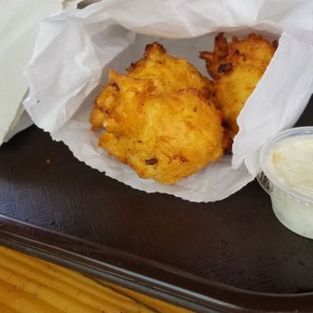 Champlin's Seafood - Clam cakes - Seafood Near Me - Narragansett, Rhode Island Champlin's Seafood - Clam cakes - Seafood Near Me - Narragansett, Rhode Island