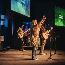 Redstone Church - We sing songs during the adult service each week.